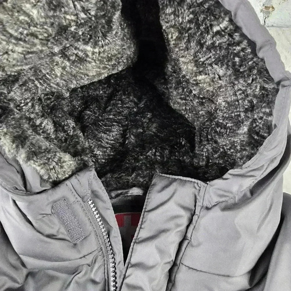 Youth Swiss Tech Puffer Jacket sz XL Gray - Picture 4 of 6